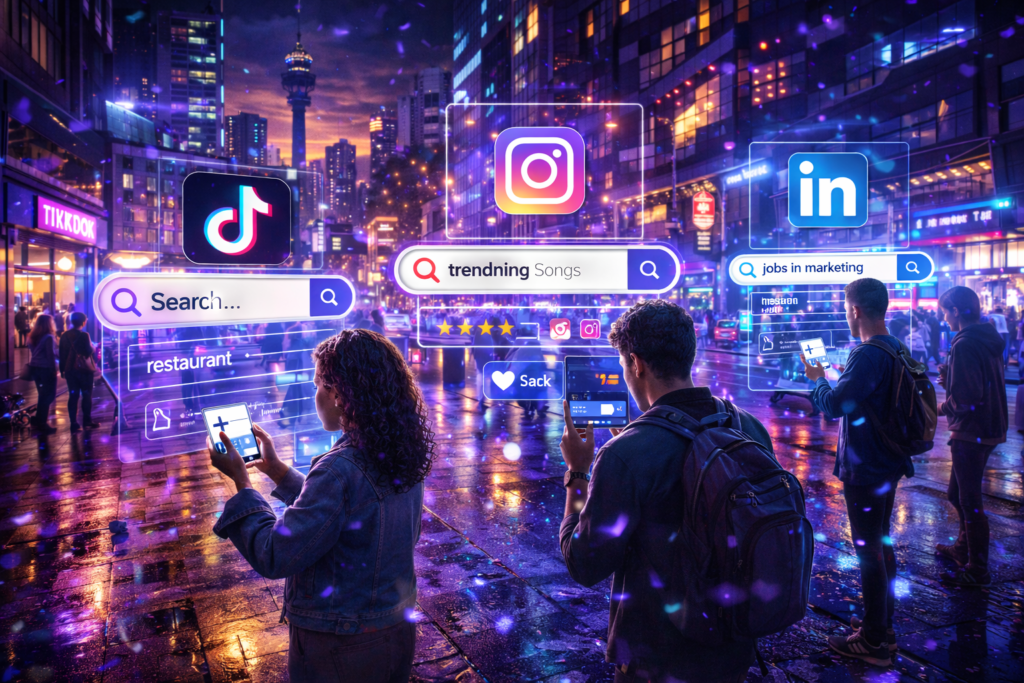 Google Business Profile reviews and local search results for Johannesburg businesses illustrating hyper-local SEO.